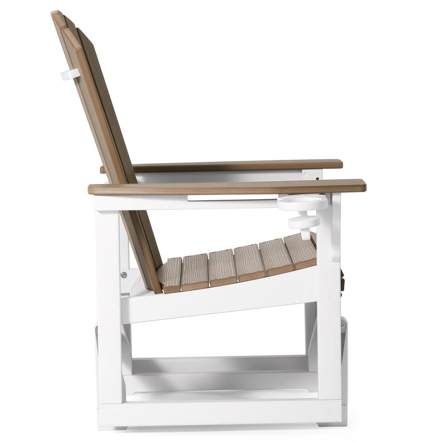 Heritage Ridge Adirondack Glider With Cup Holder