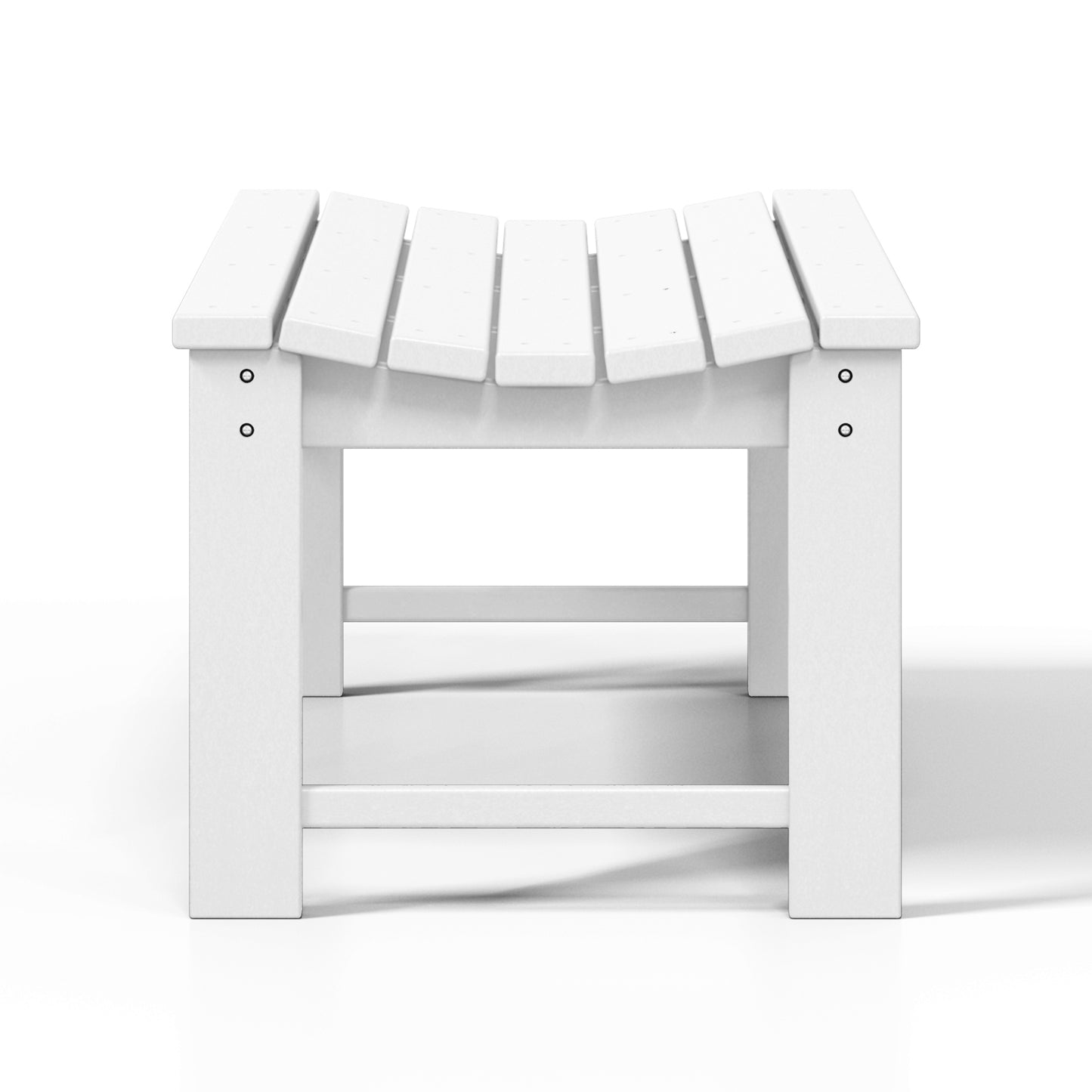 Concord All-Weather Outdoor Garden Backless Bench (46" Wide)