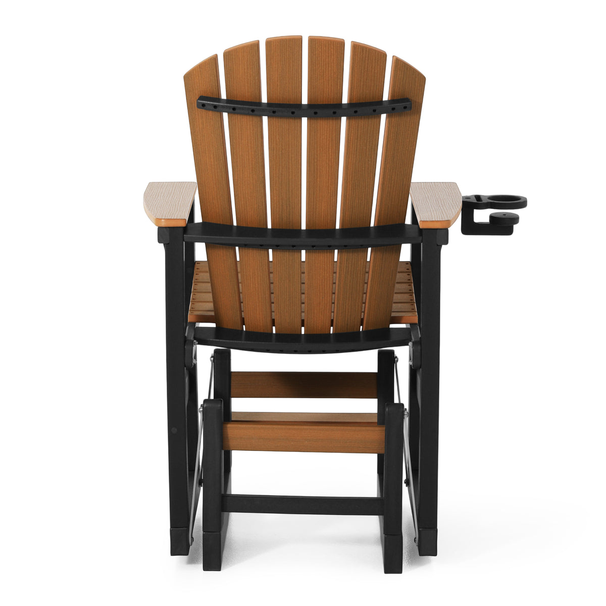 Adirondack Counter Glider With Cup Holder