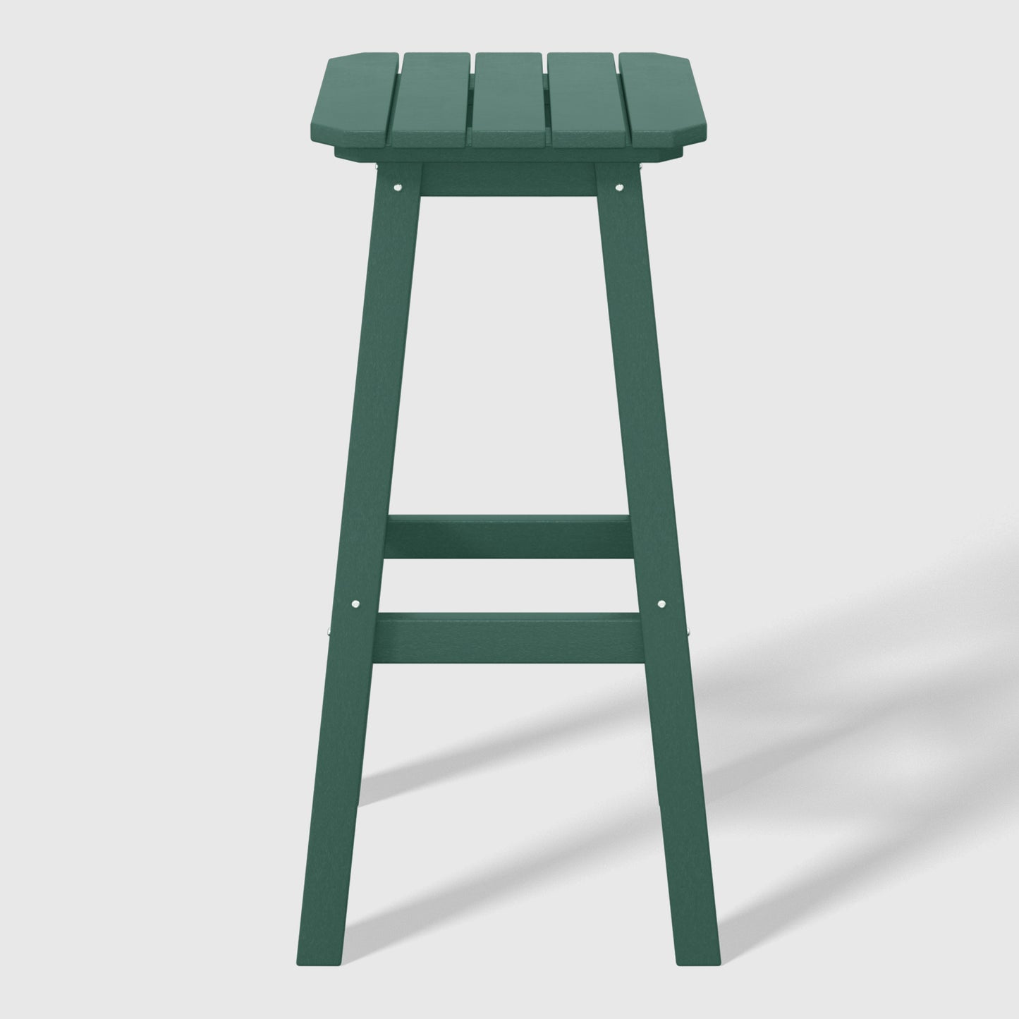 Stockholm All-Weather Outdoor Square Bar Stool (29" Height)
