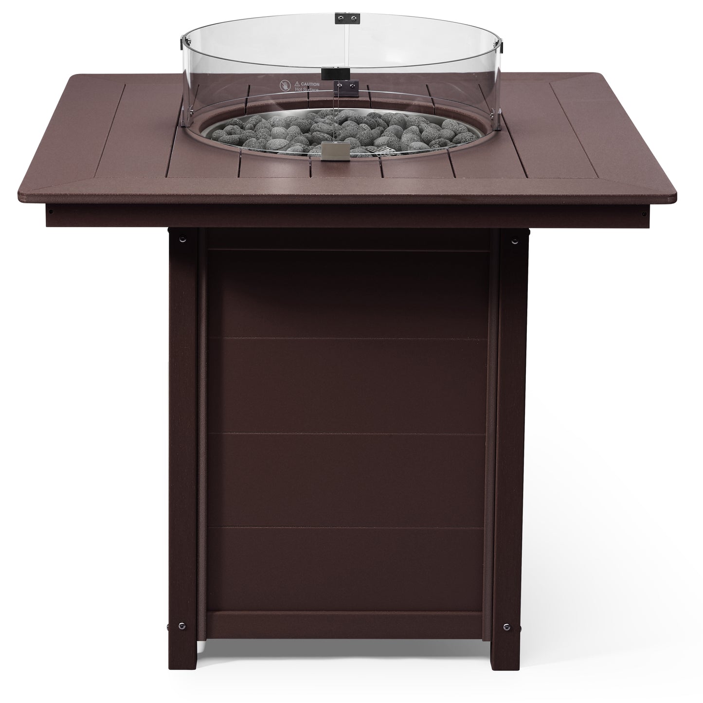 Sedona Square 42" Counter Fire Pit Table