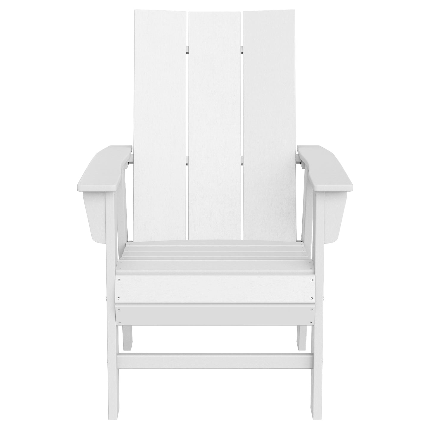 Malibu Modern All-Weather Outdoor Contoured Adirondack Dining Chair