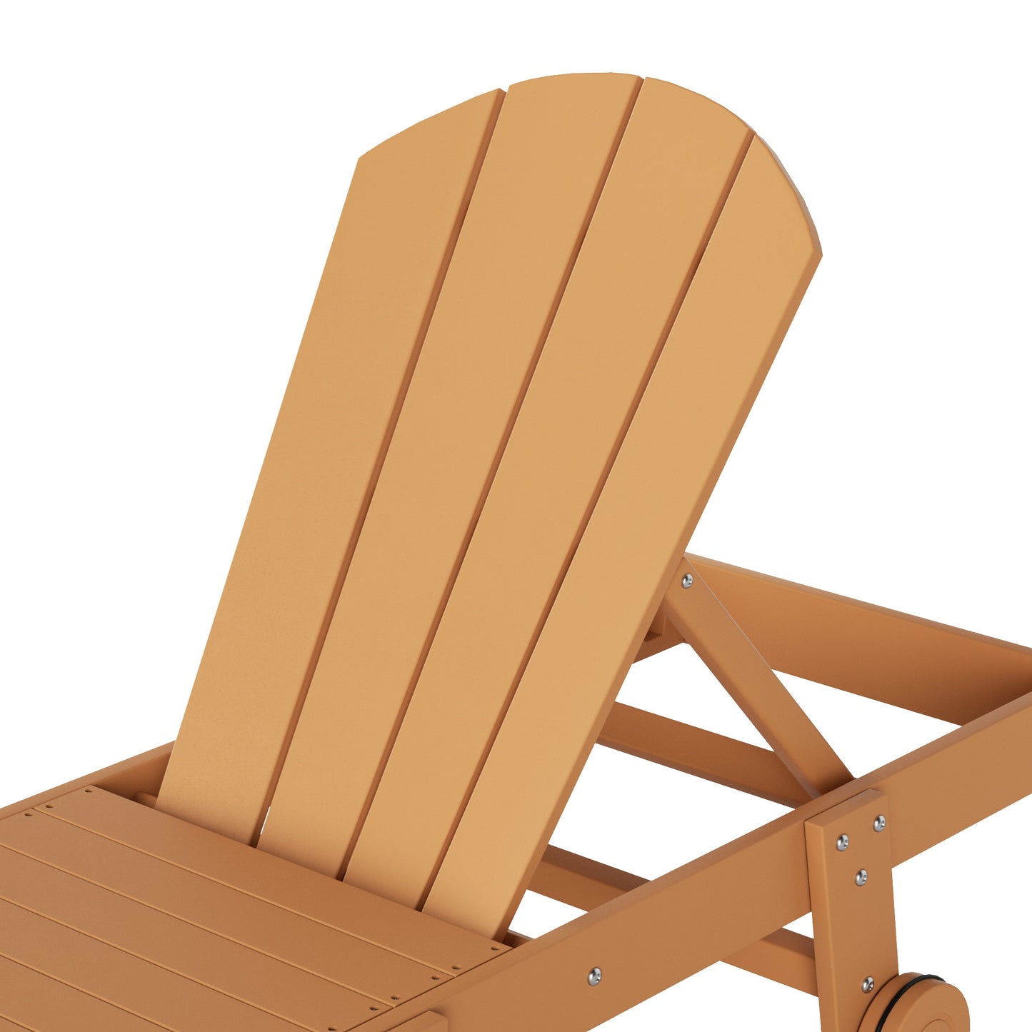 Chatham All-Weather Outdoor Adirondack Reclining Sun Lounger With Wheels