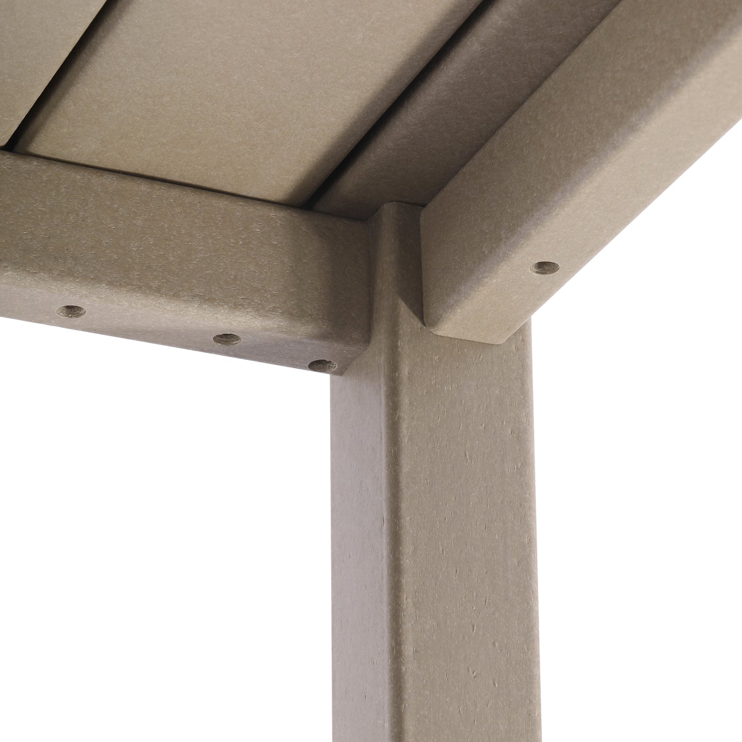 Tiny Terraces Kids' All-Weather Outdoor Square Dining Table (31" Top)