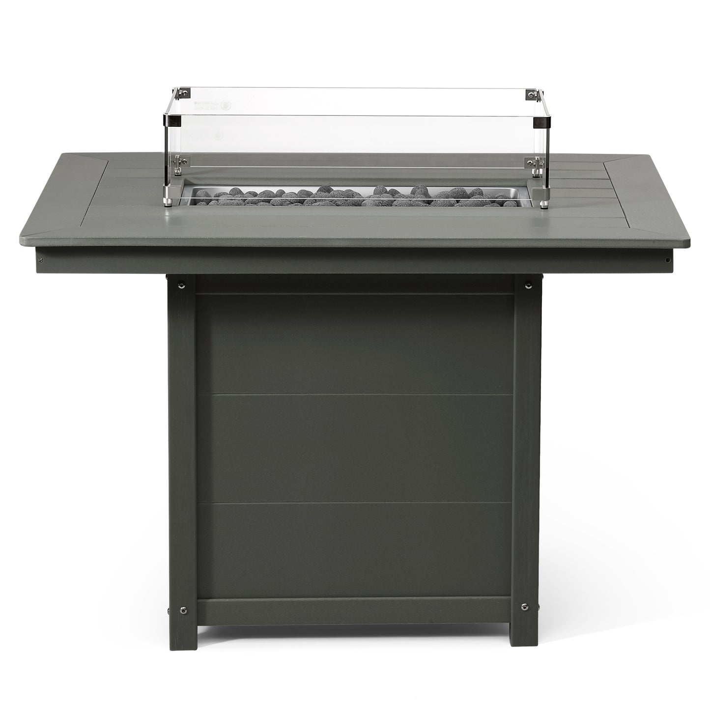 Sedona Rectangular 34" X 46" Dining Fire Pit Table