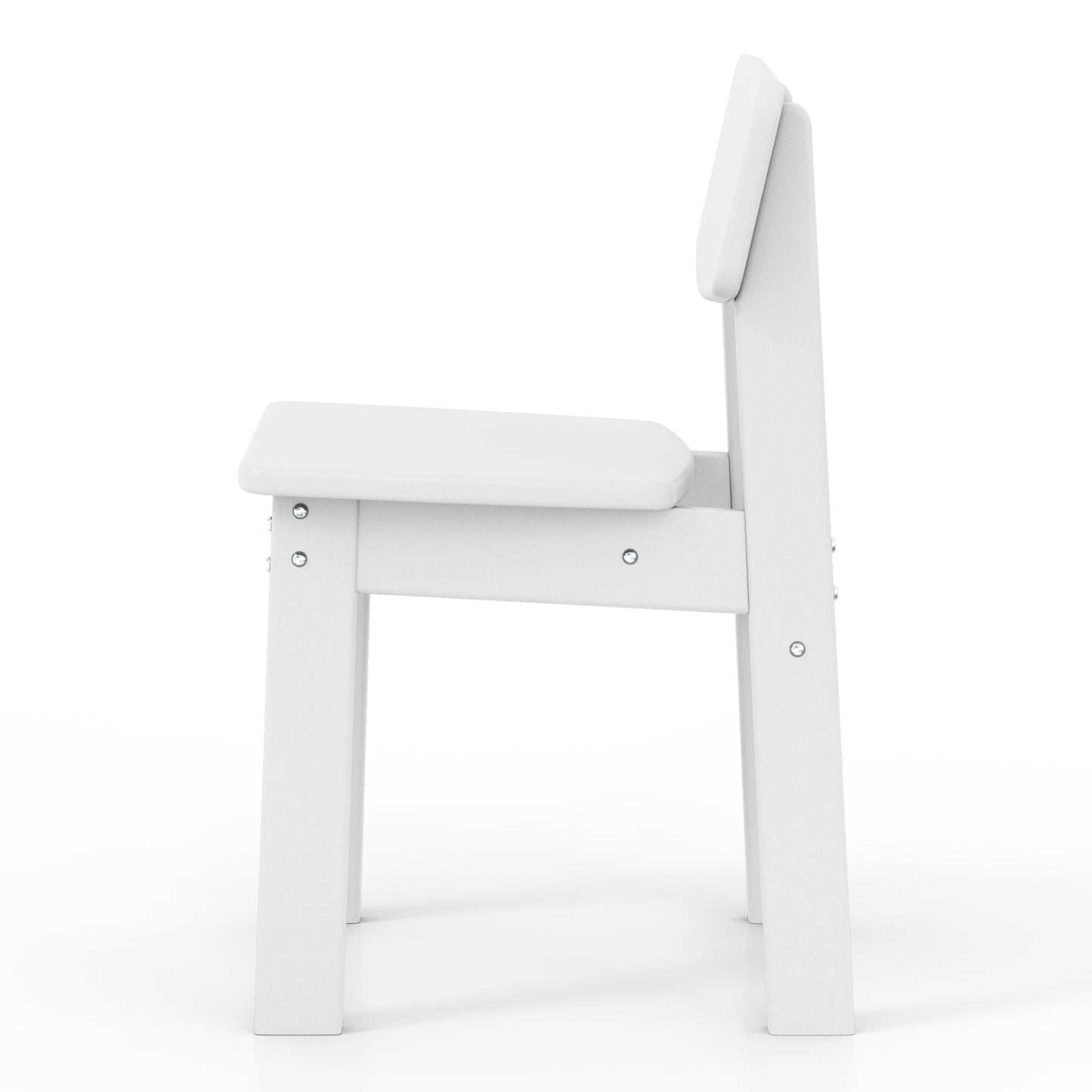 Tiny Terraces Essentials Kids' All-Weather Outdoor Dining Chair (Set of 2)