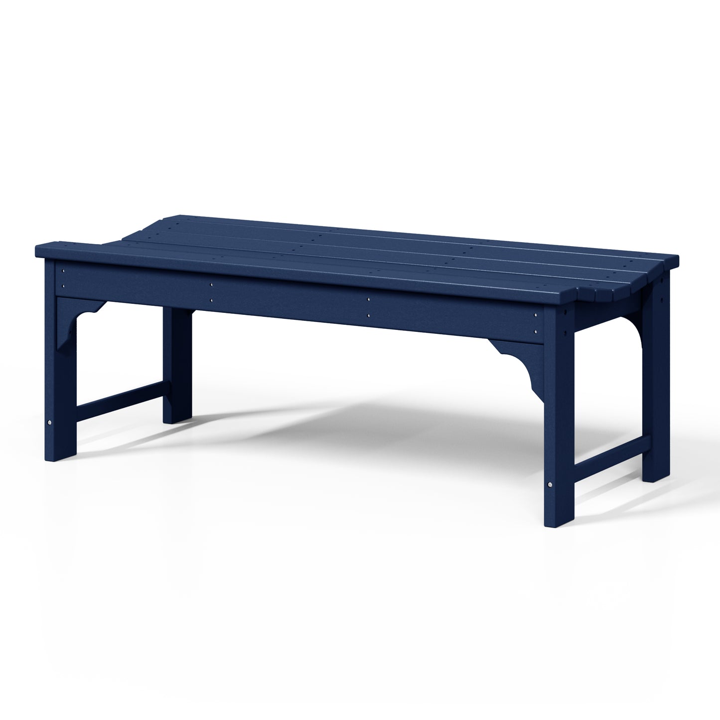 Concord All-Weather Outdoor Garden Backless Bench (46" Wide)