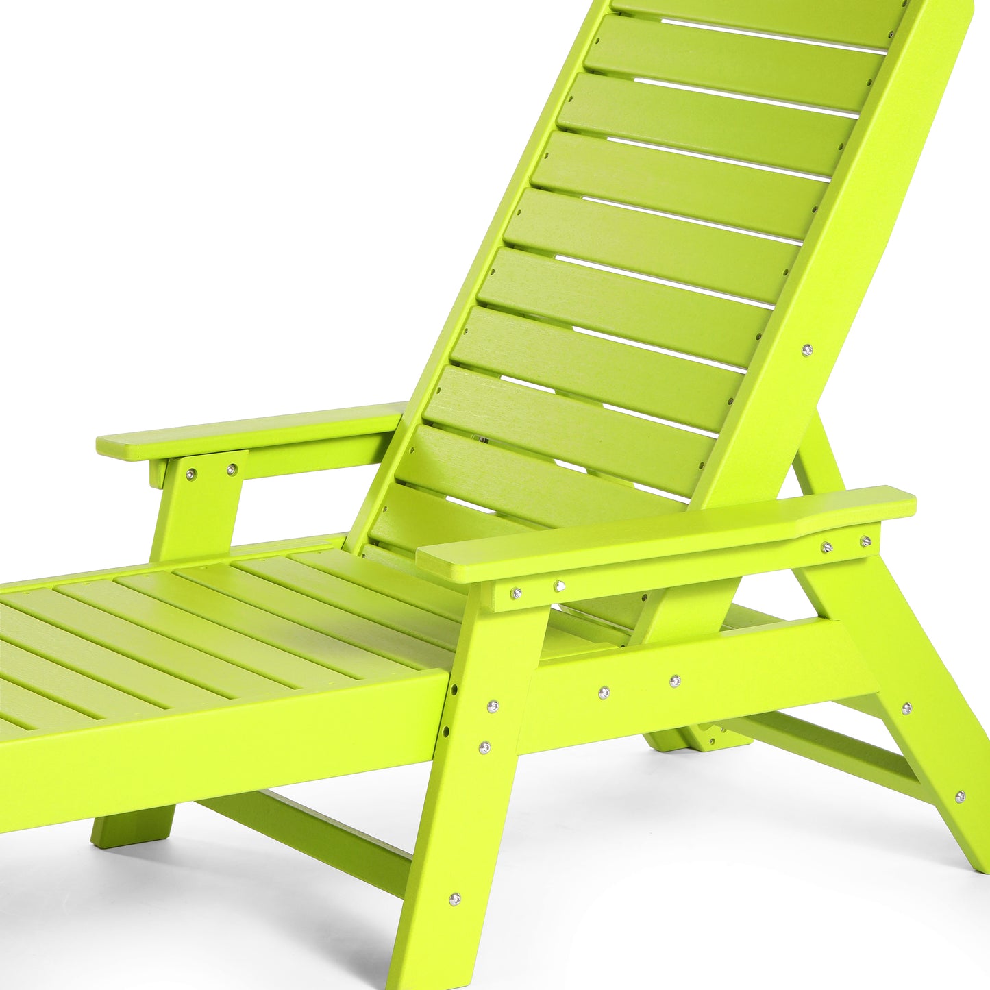 Santa Monica All-Weather Outdoor Reclining Sun Lounger with Arm Rests