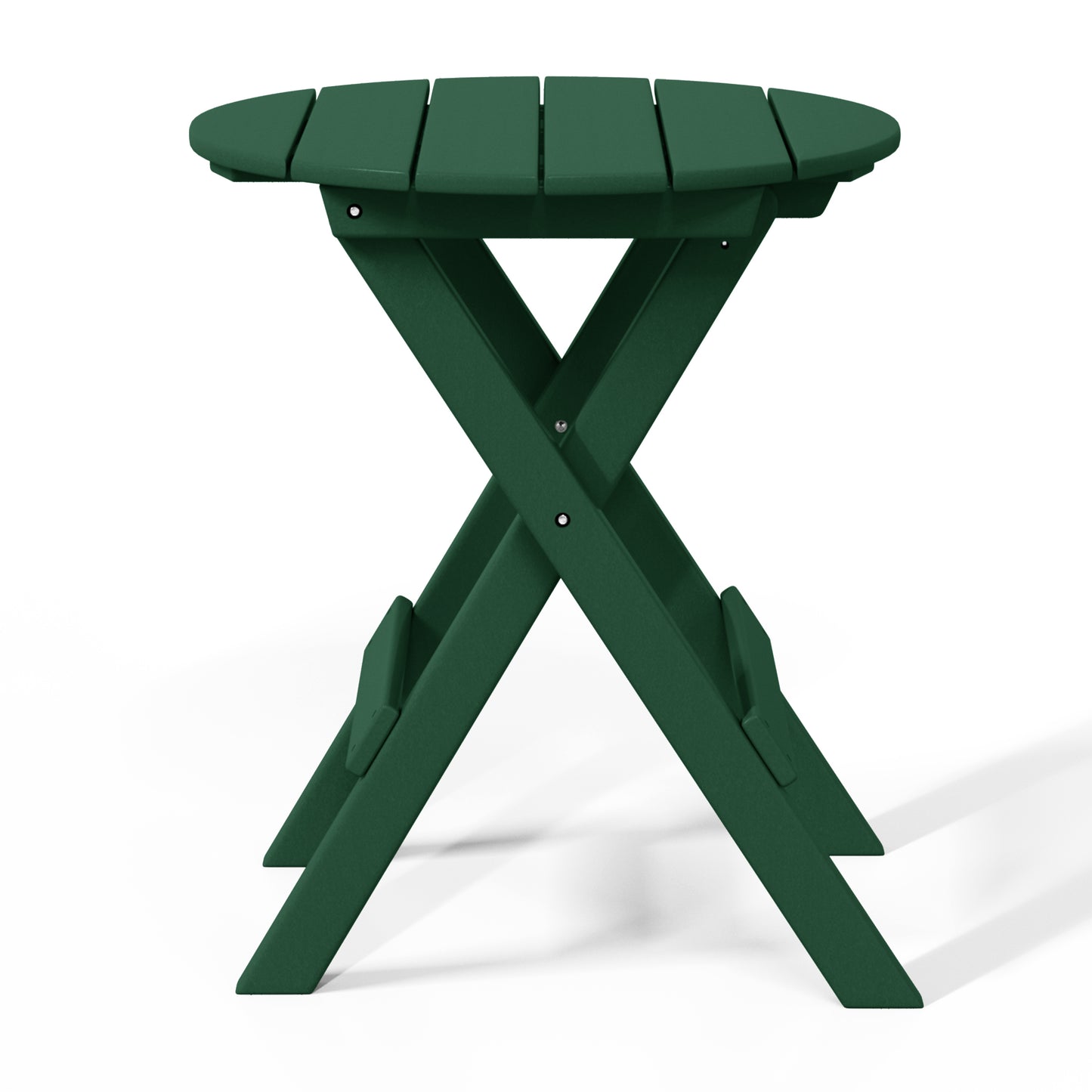 Tuscany All-Weather Outdoor Patio Round Folding Dining Table (24" Top)