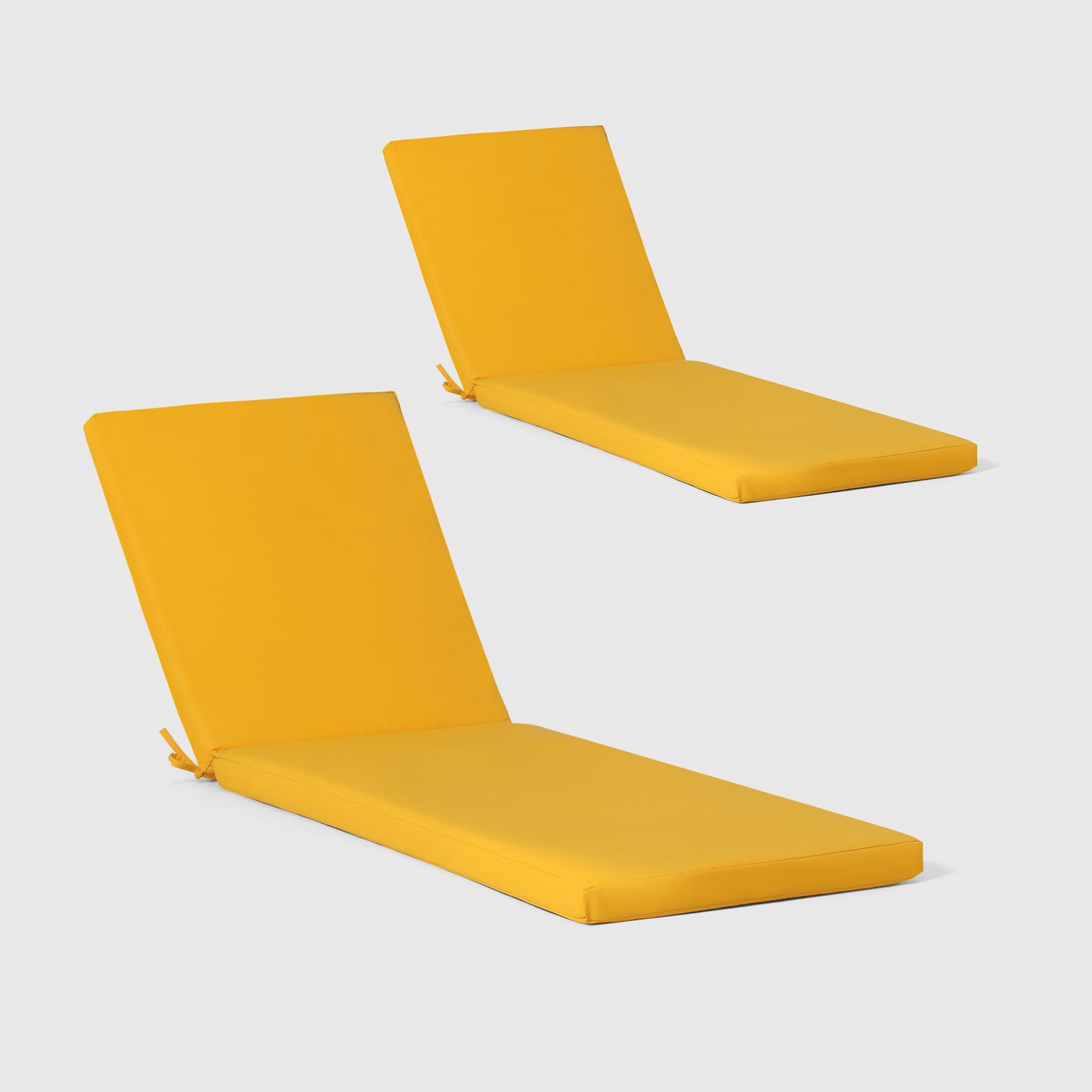 Outdoor Chaise Lounge Chair Cushions Set of 2