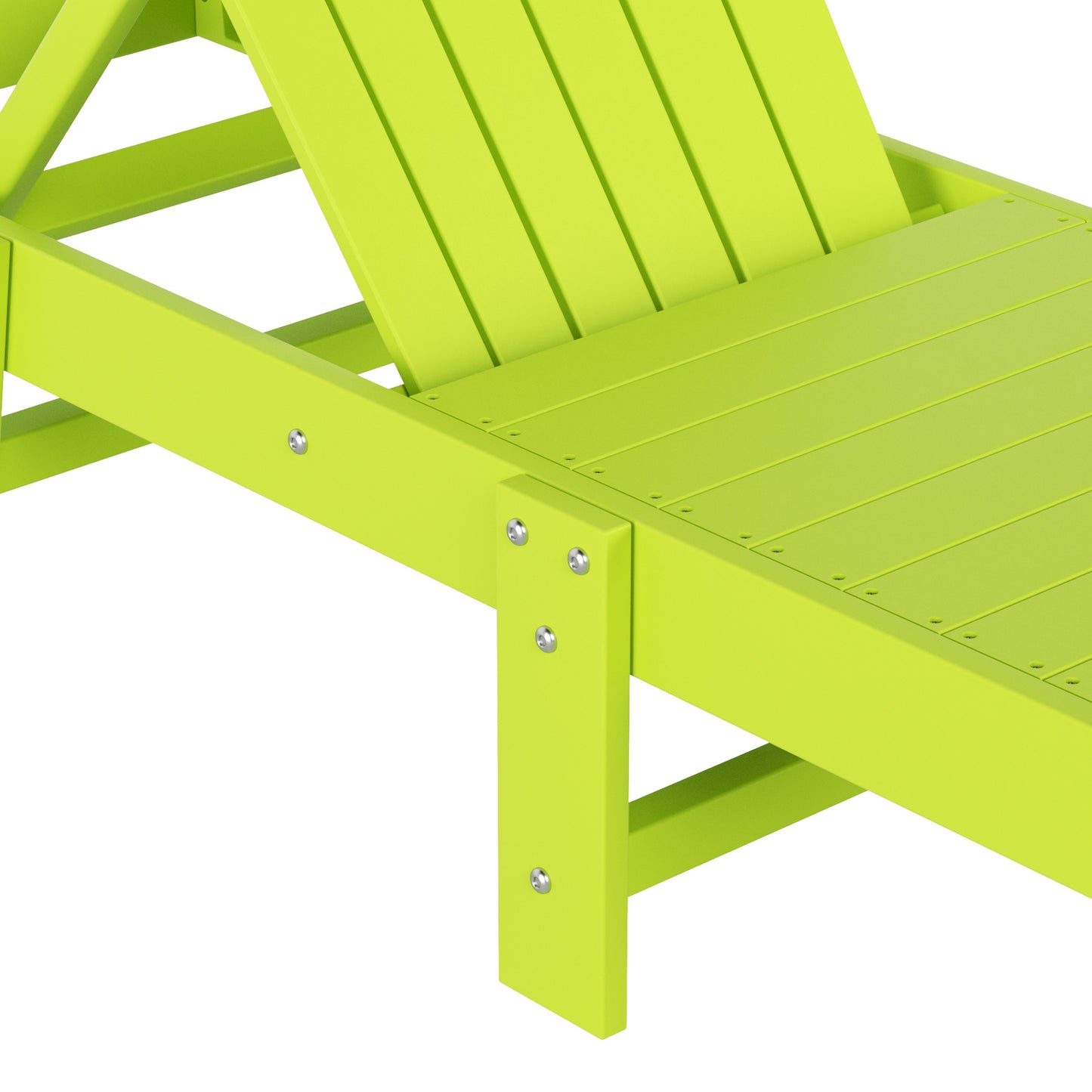 Westport Classic All-Weather Outdoor Adirondack Reclining Sun Lounger