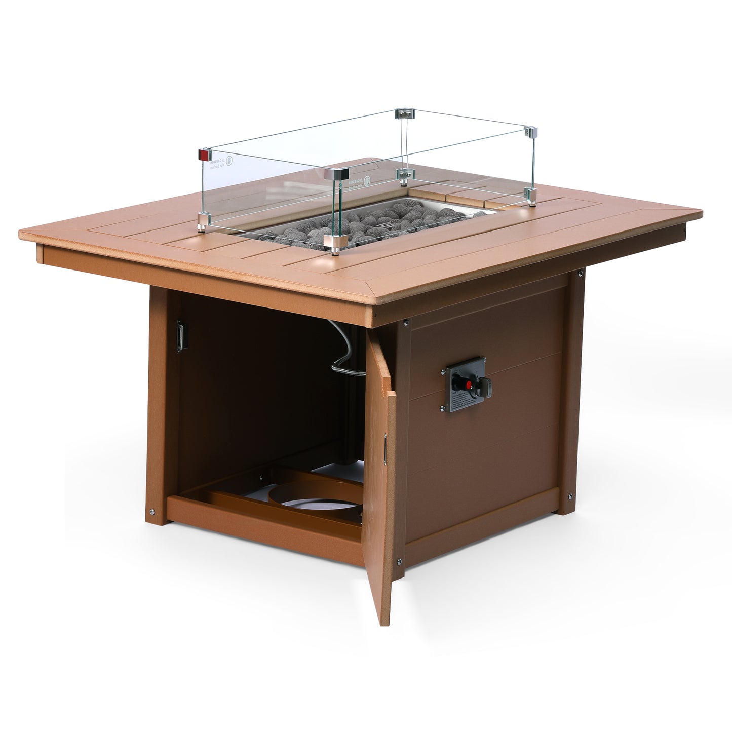 Sedona Rectangular 34" X 46" Fire Pit Table
