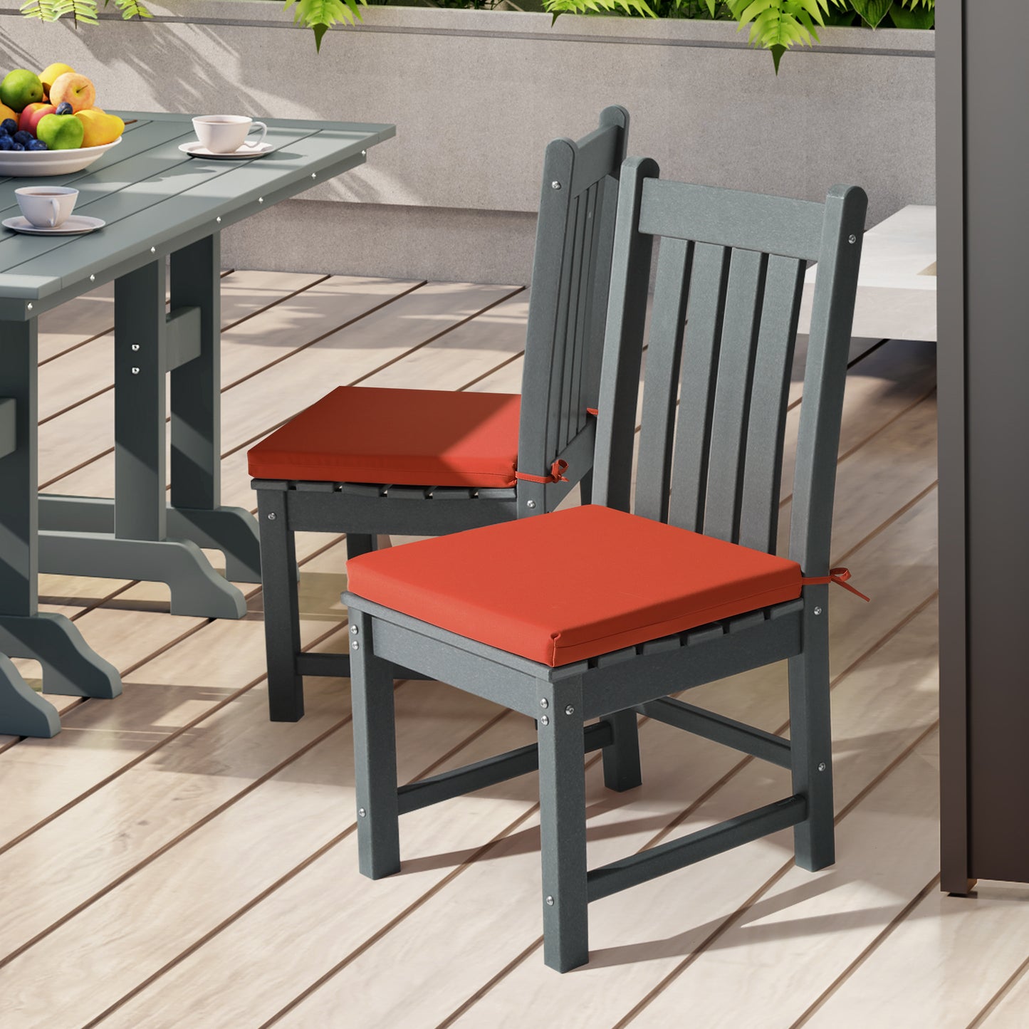 Outdoor Patio Kitchen Dining Chair Seat Cushions Set of 4