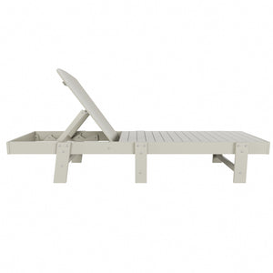 Westport Classic All-Weather Outdoor Adirondack Reclining Sun Lounger