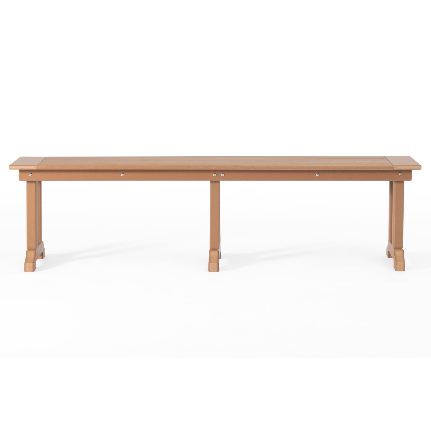 Tuscany All-Weather Outdoor 65" Trestle Dining Bench