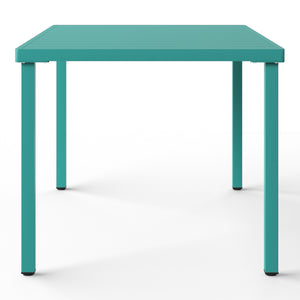 Polyform 59" x 35.4" Steel Rectangular Dining Table