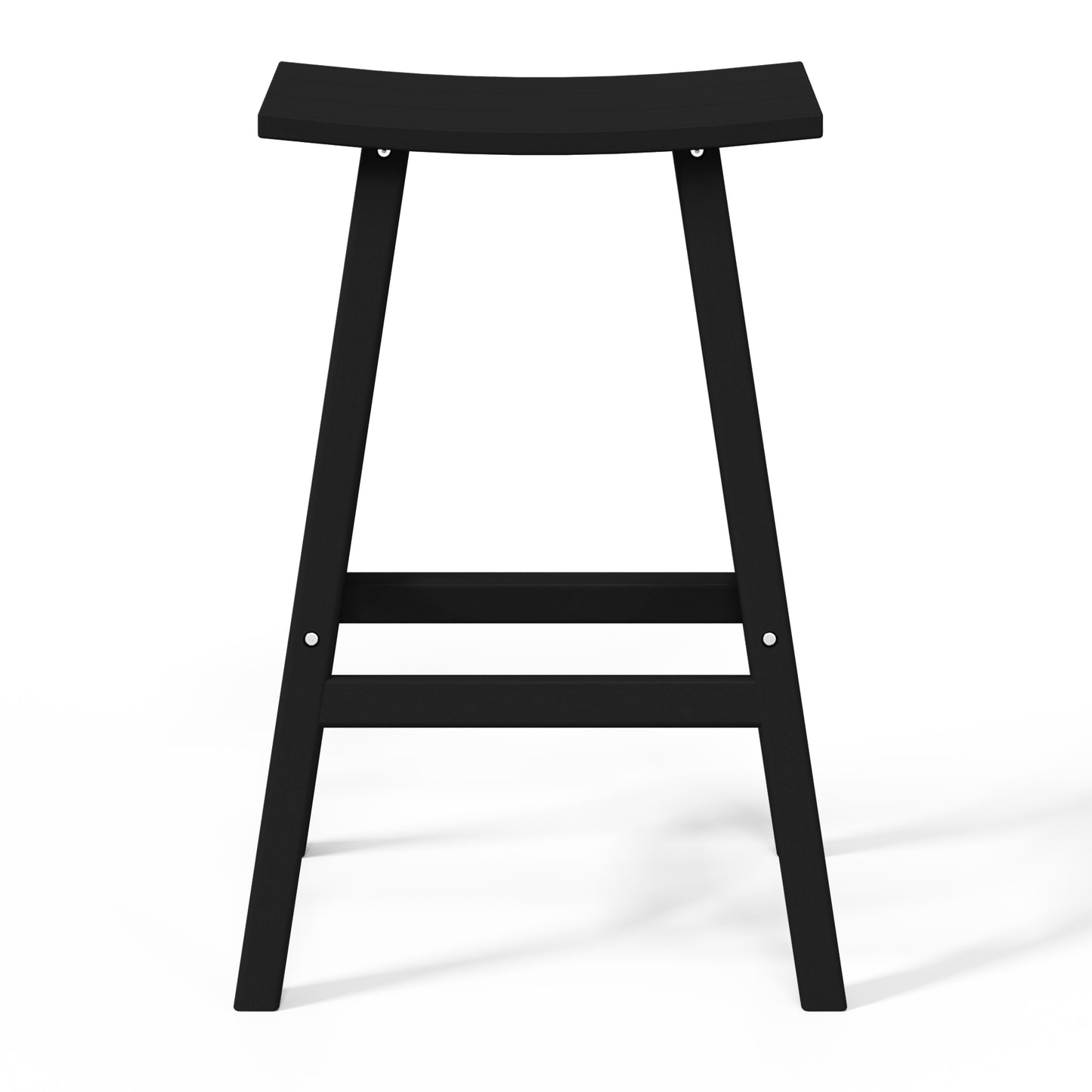 Stockholm All-Weather Outdoor Saddle Bar Stool (29" Height)