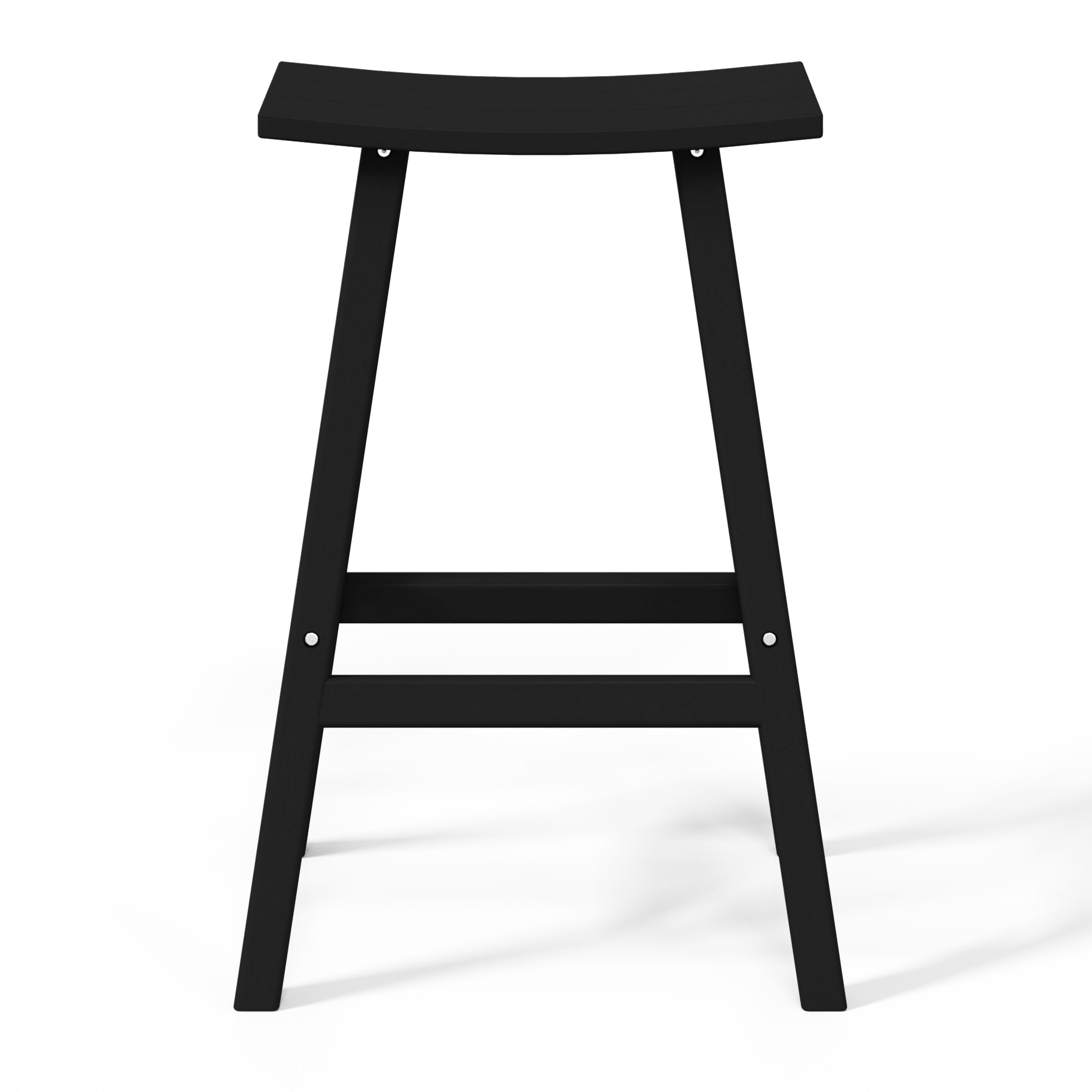 Stockholm All-Weather Outdoor Saddle Bar Stool (29" Height)