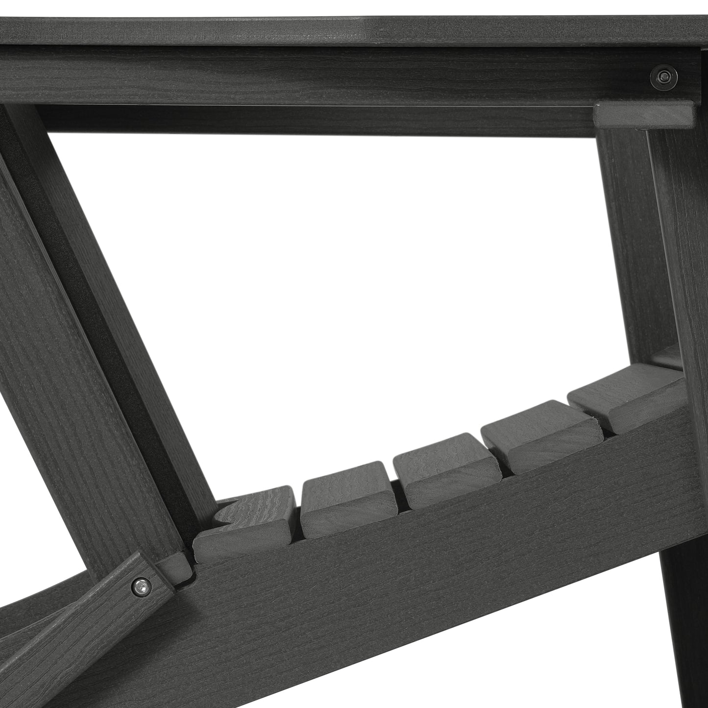 Chatham All-Weather Outdoor Folding Adirondack Chair with Cup Holder