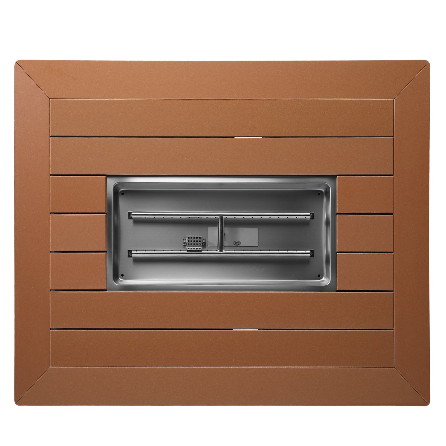 Sedona Rectangular 34" X 46" Counter Fire Pit Table