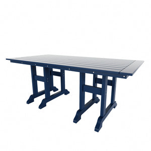Tuscany All-Weather Outdoor Rectangular Dining Table (71" x 37" Top)