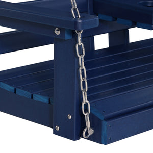 Charleston 54" Porch Swing with Folding Cup Holder