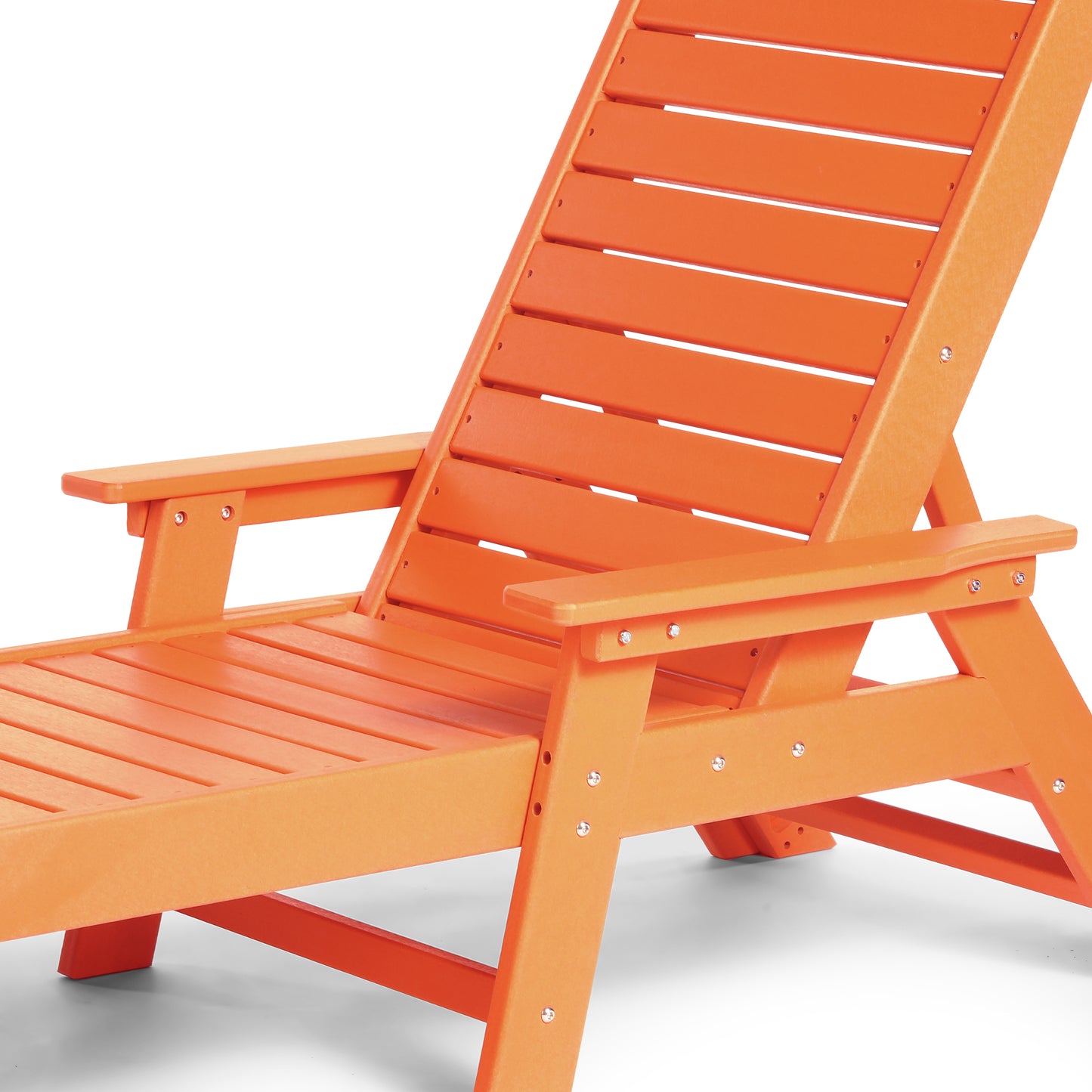 Santa Monica All-Weather Outdoor Reclining Sun Lounger with Arm Rests