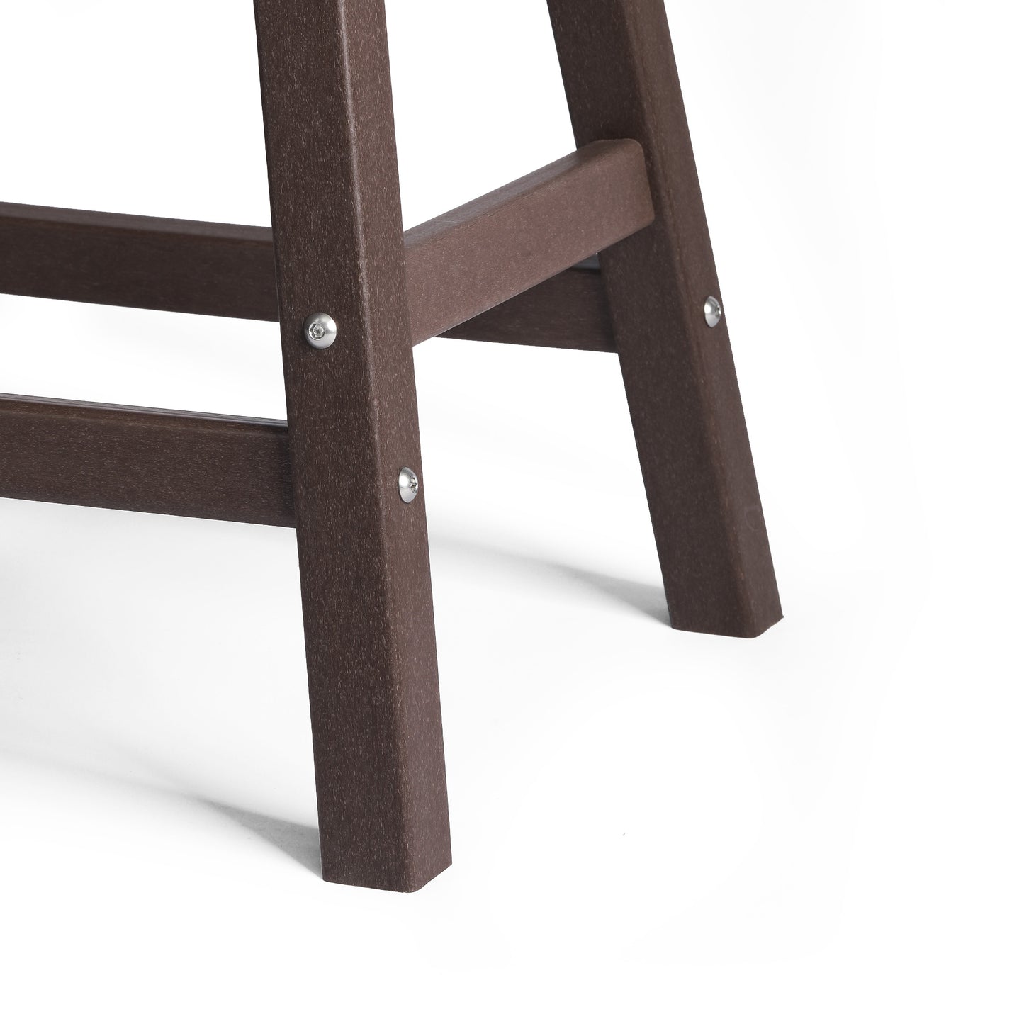 Stockholm All-Weather Outdoor Saddle Counter Stool (24" Height)