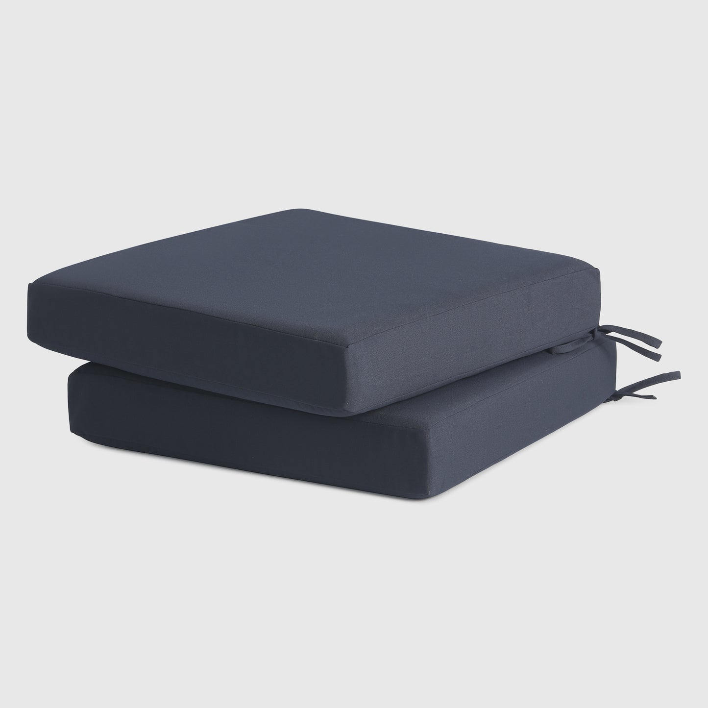 Outdoor Patio Furniture Seat Chair Square Cushions Set of 2, 20" x 19"