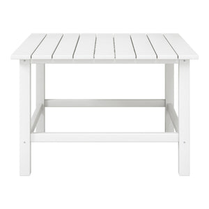 Tiny Terraces Kids' All-Weather Outdoor Square Dining Table (31" Top)