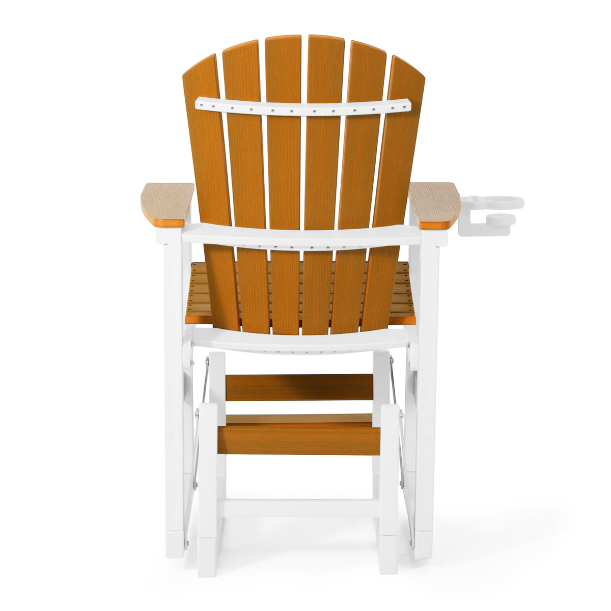 Adirondack Counter Glider With Cup Holder