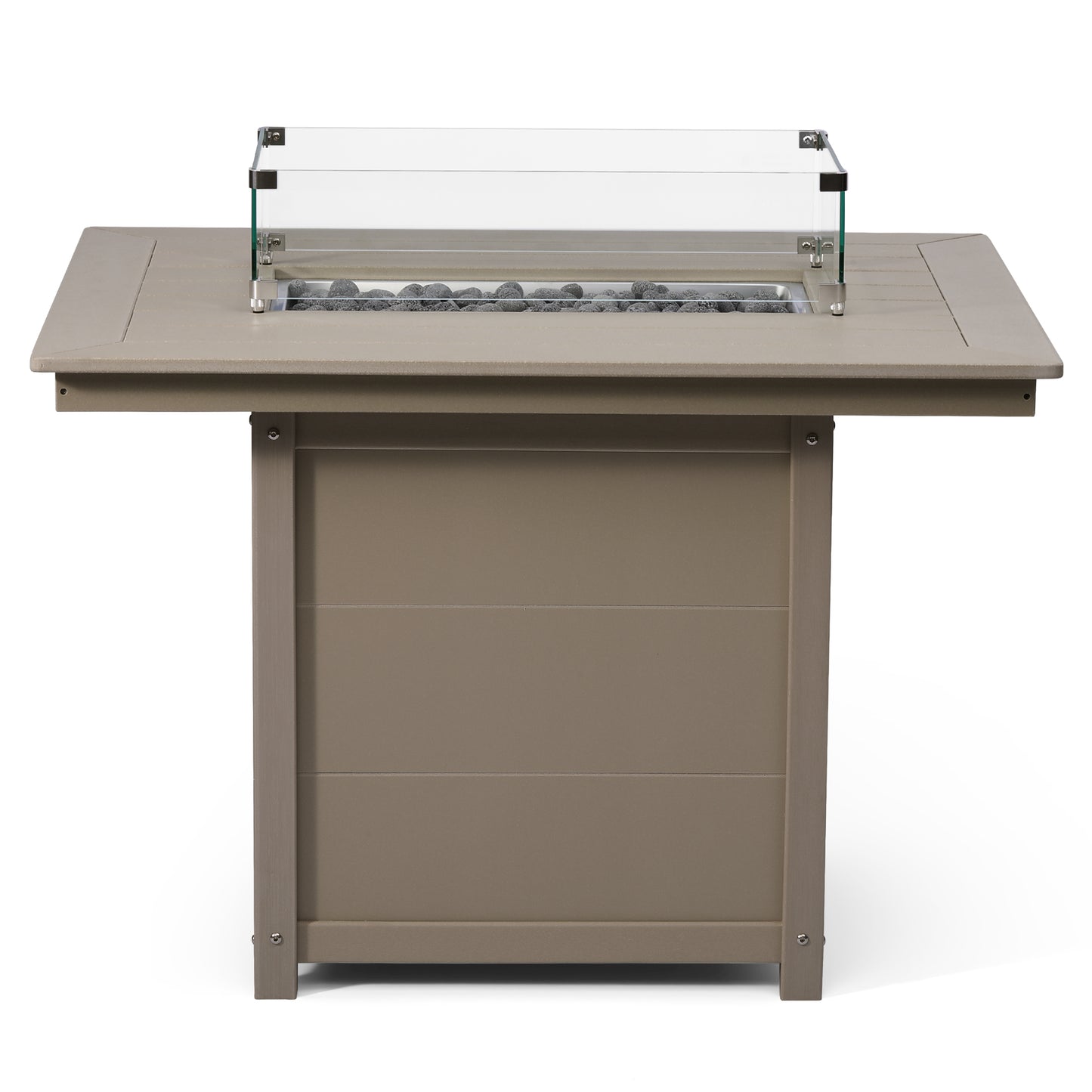 Sedona Rectangular 34" X 46" Dining Fire Pit Table