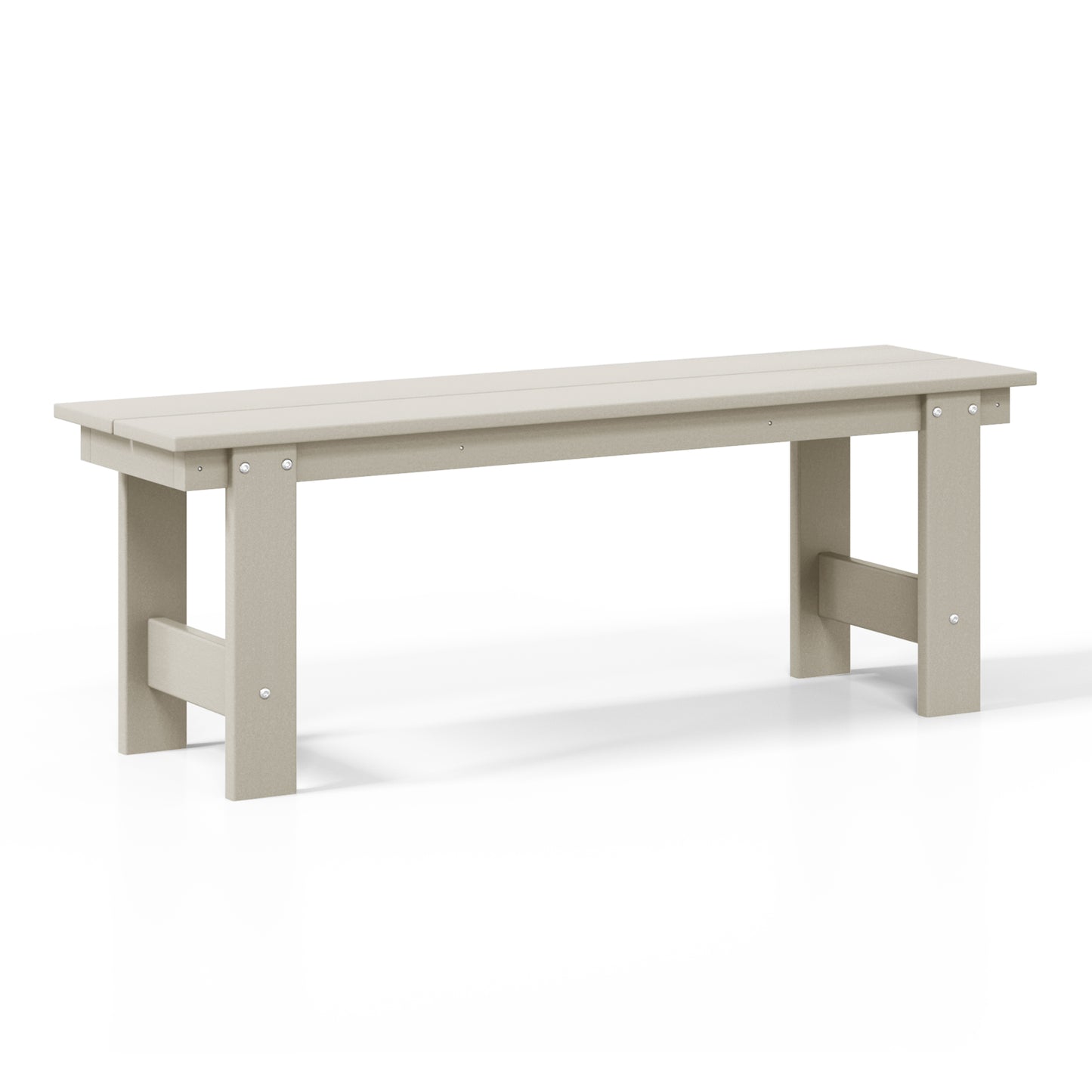Concord All-Weather Outdoor Patio Bench (48" Wide)