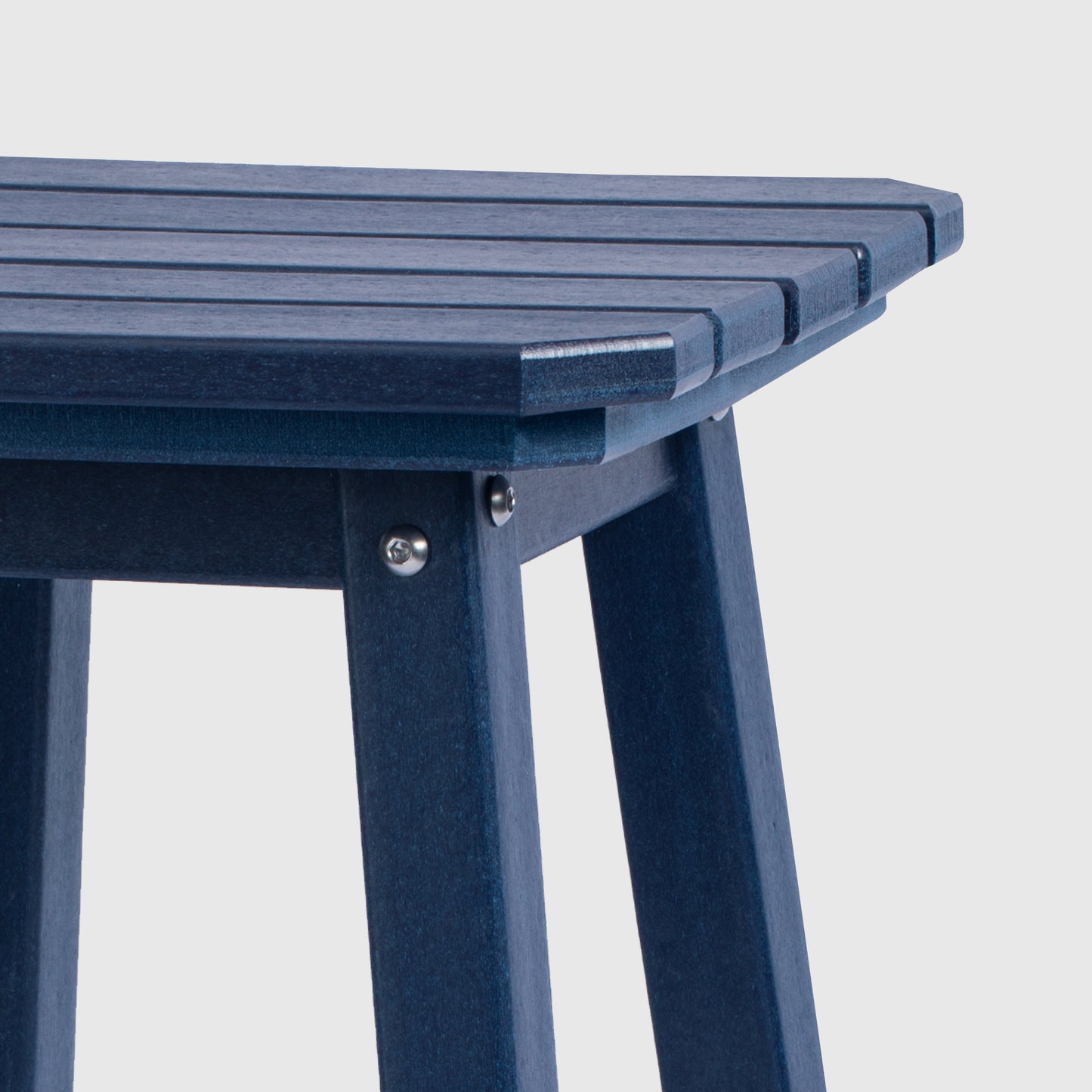 Stockholm  All-Weather Outdoor Square Counter Stool (24" Seat Height)