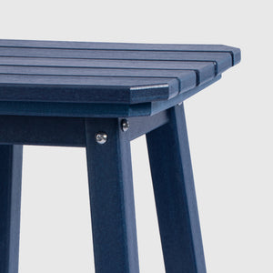 Stockholm  All-Weather Outdoor Square Counter Stool (24" Seat Height)