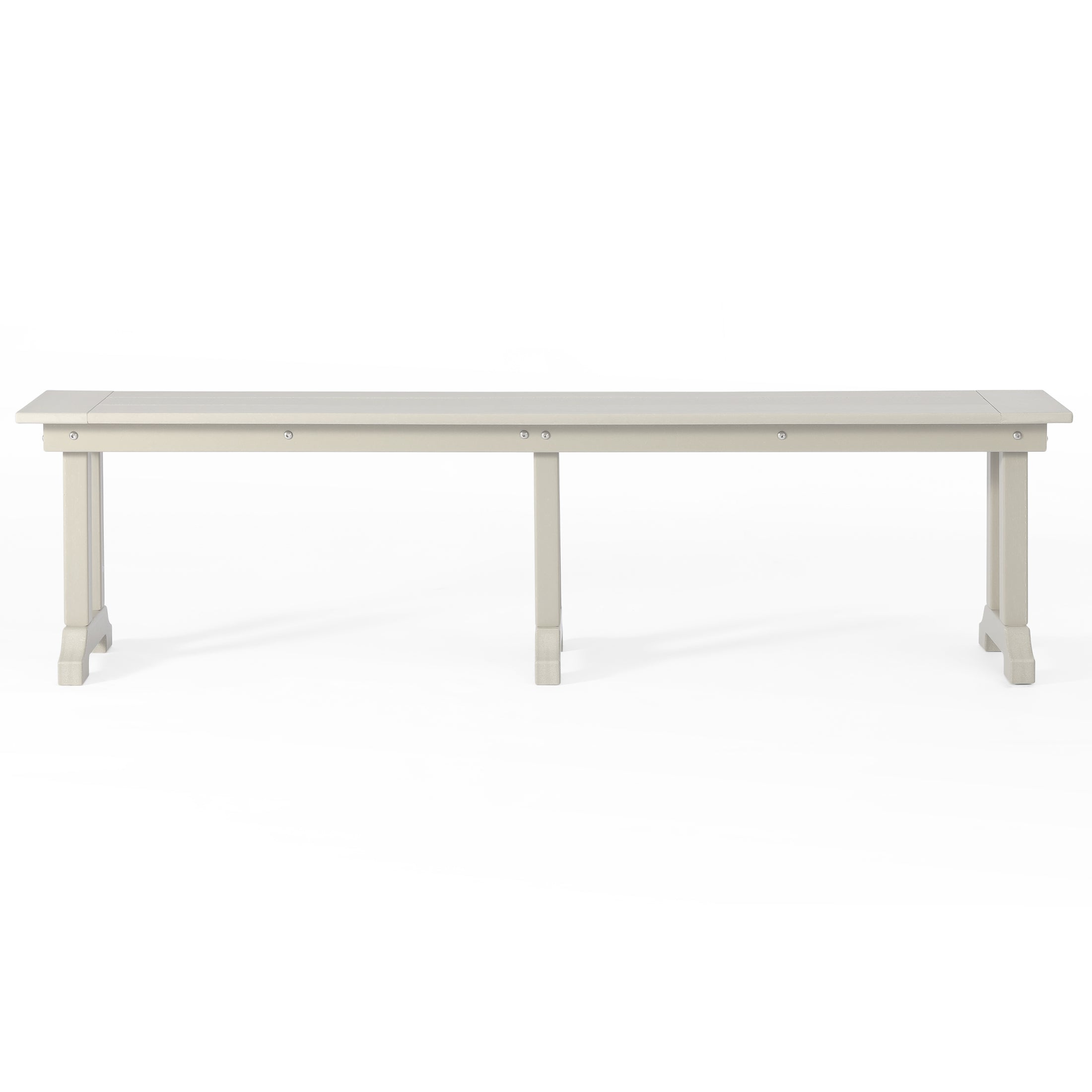 Tuscany All-Weather Outdoor 65" Trestle Dining Bench