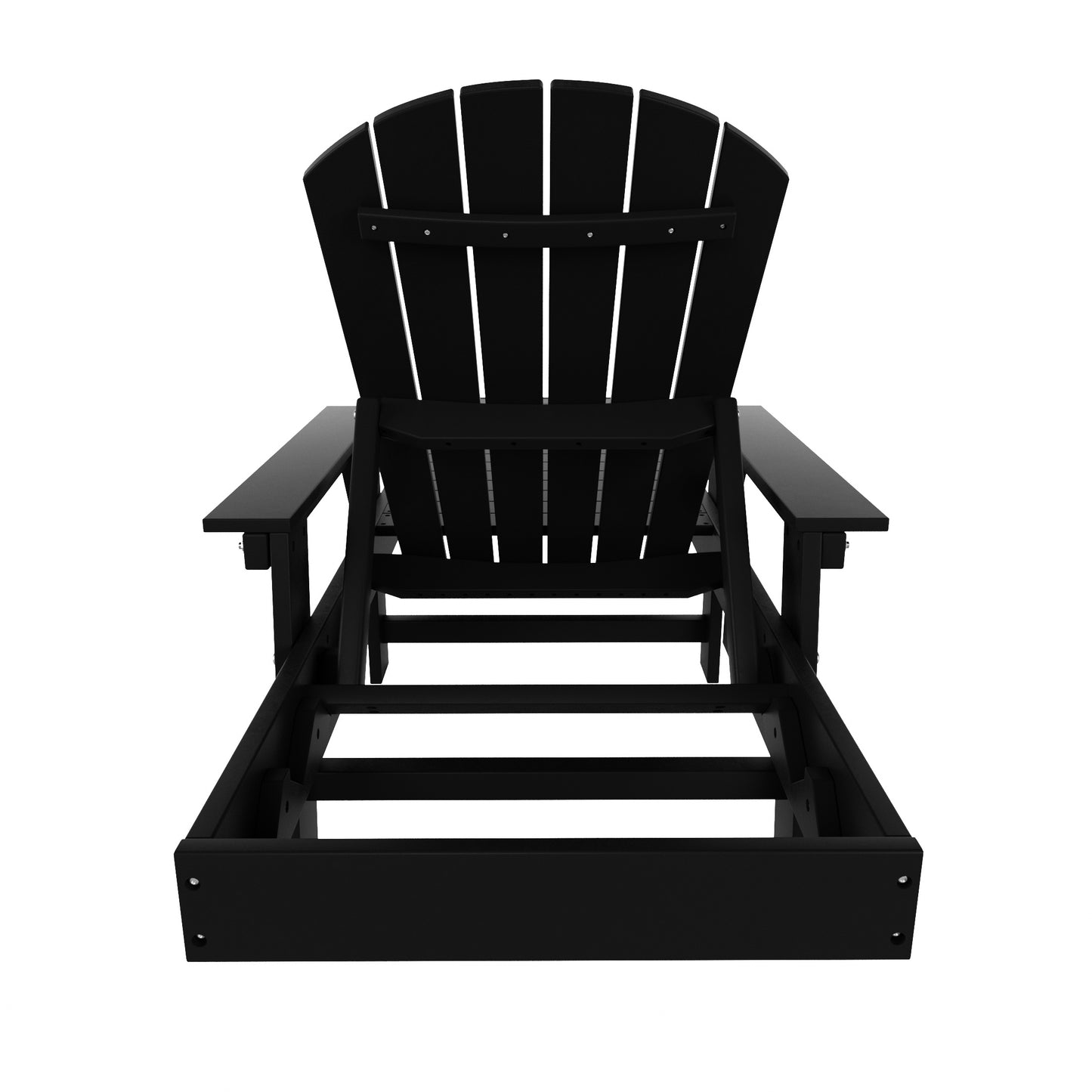 Westport Classic All-Weather Outdoor Adirondack Reclining Sun Lounger With Arms Rests