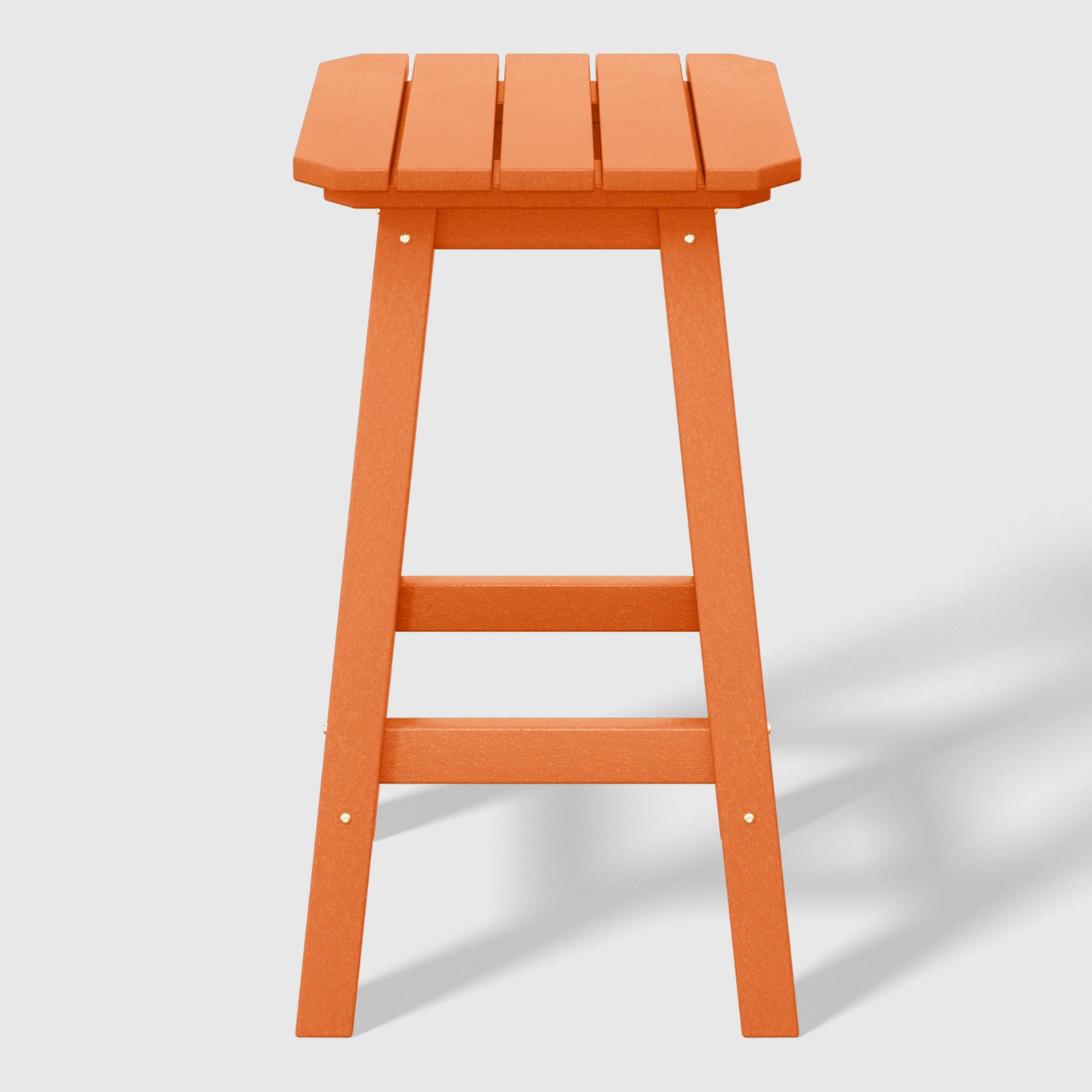 Stockholm  All-Weather Outdoor Square Counter Stool (24" Seat Height)