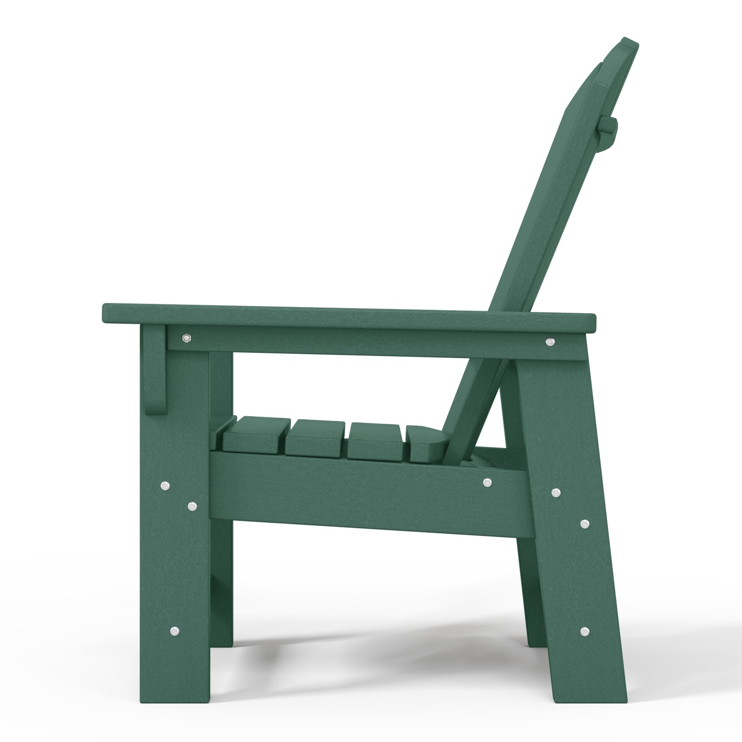 Tiny Terraces Kids' All-Weather Outdoor Poly Adirondack Chair