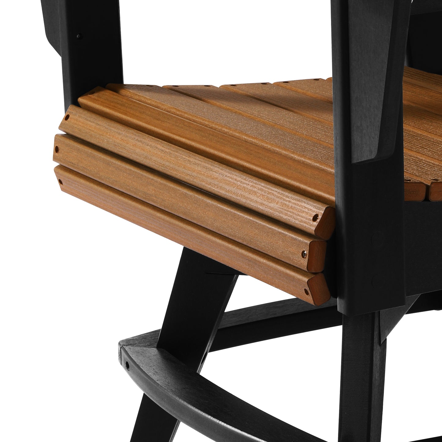 Heritage Ridge Adirondack Swivel Dining Chair With Cup Holder