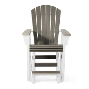 Adirondack Counter Glider With Cup Holder