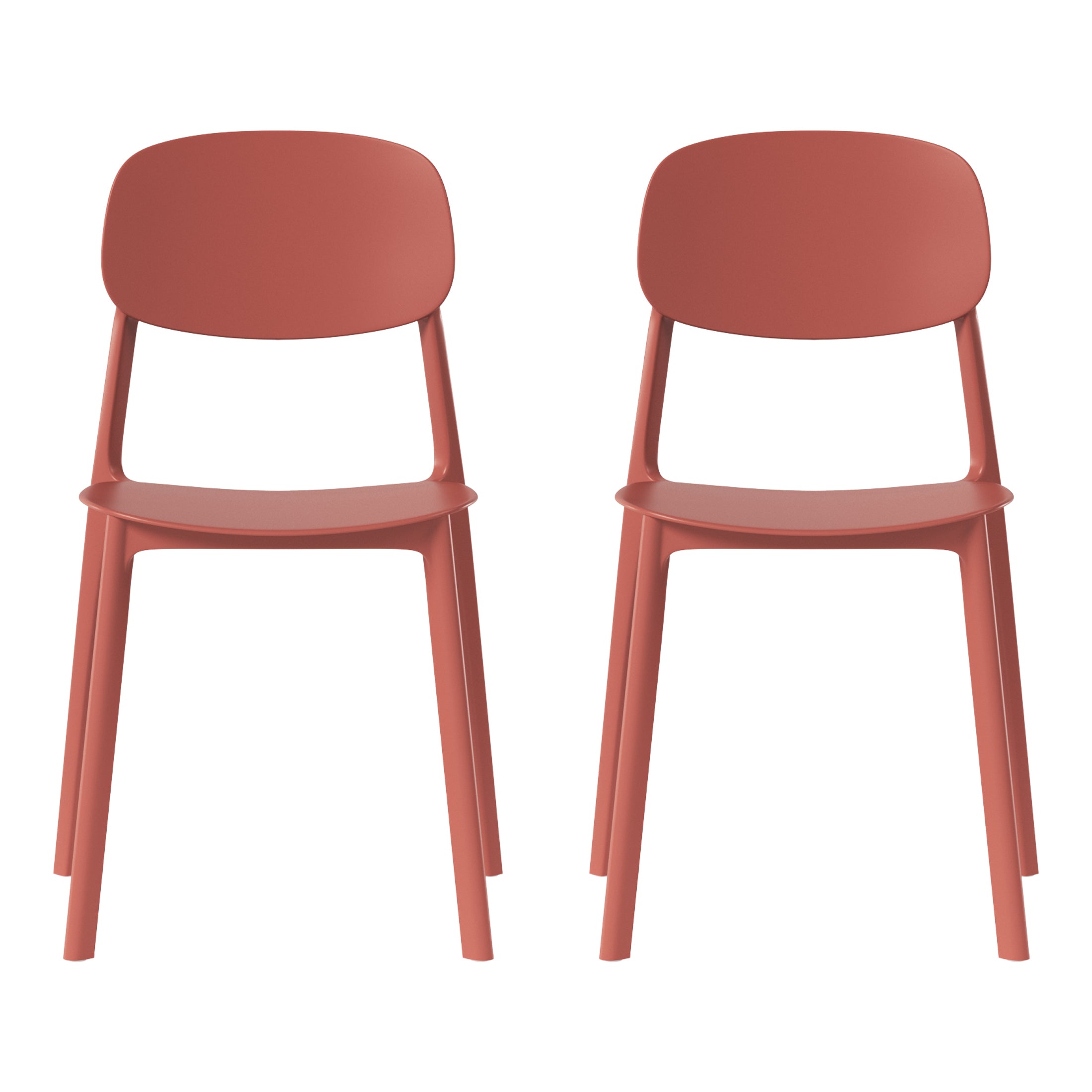 Polyform Stacking Dining Side Chair (Set of 2)