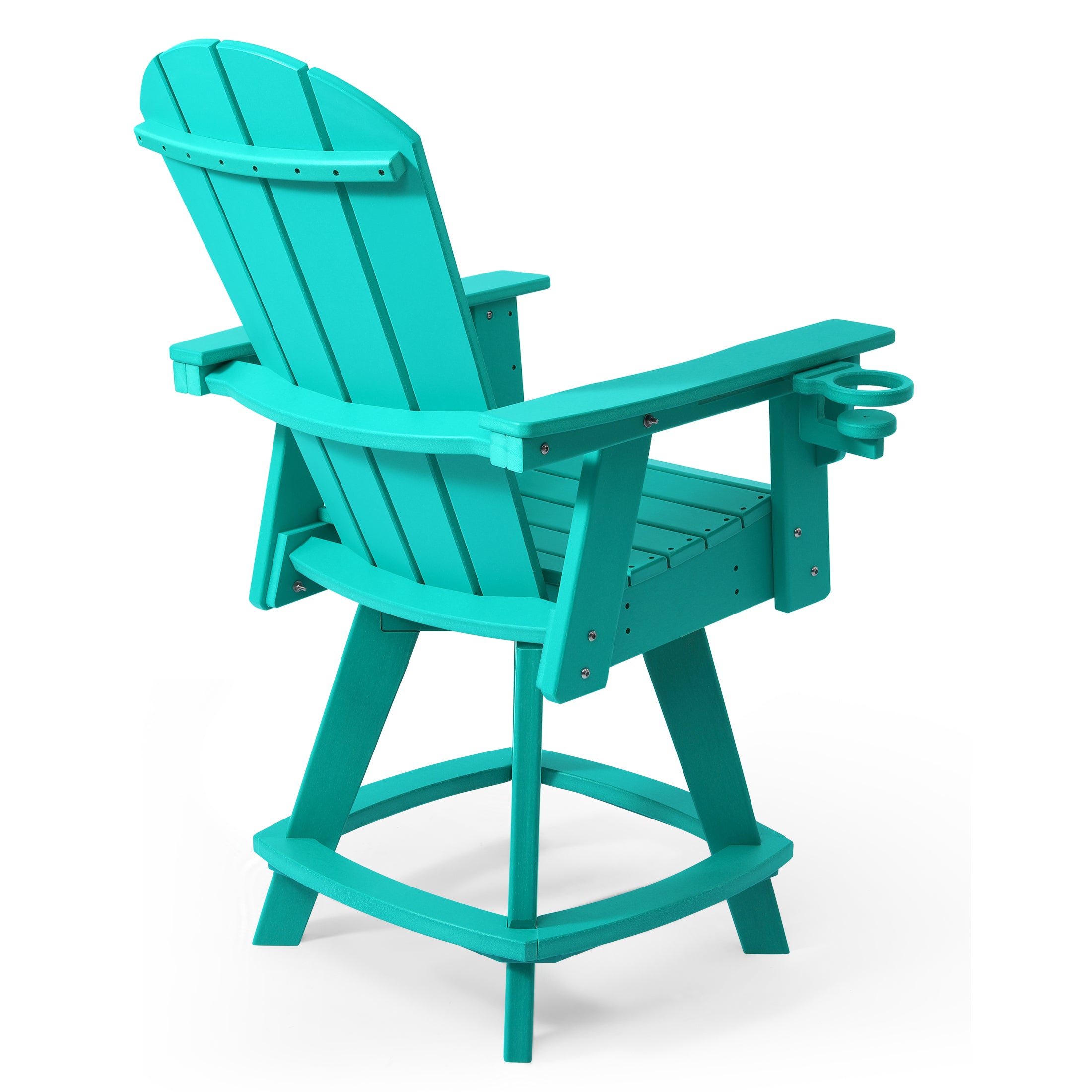 Chatham Adirondack Swivel Counter Chair with Cup Holder