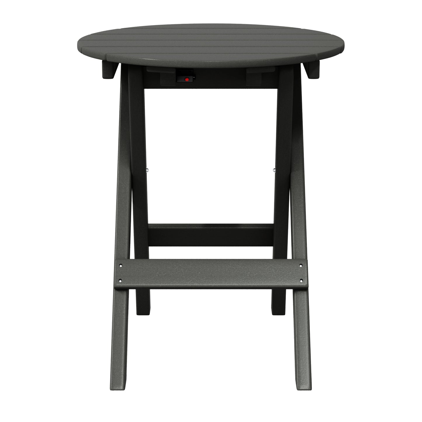 Tuscany All-Weather Outdoor Patio Round Folding Dining Table (24" Top)