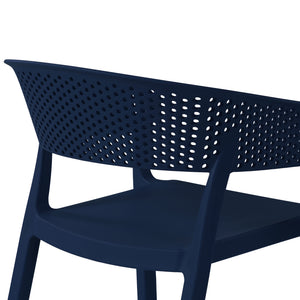 Polyform Stacking Dining Arm Chair (Set of 2)