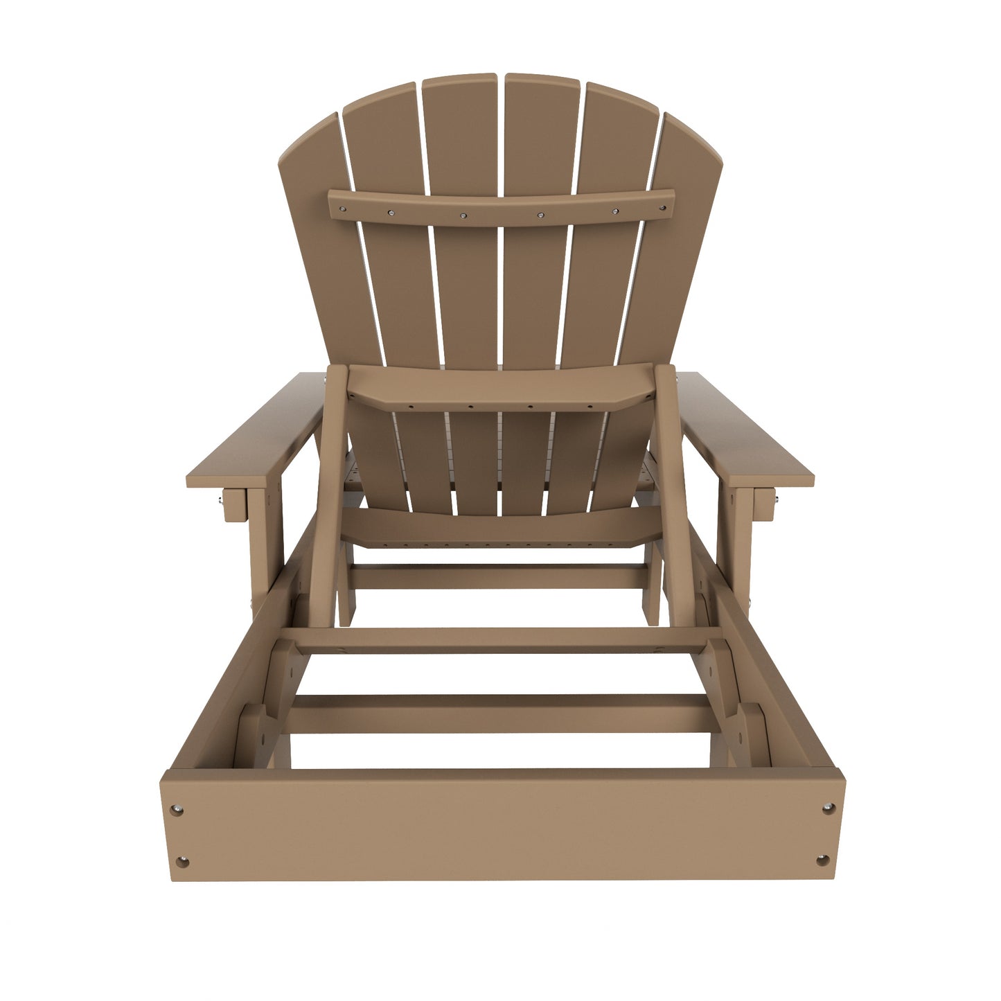 Westport Classic All-Weather Outdoor Adirondack Reclining Sun Lounger With Arms Rests