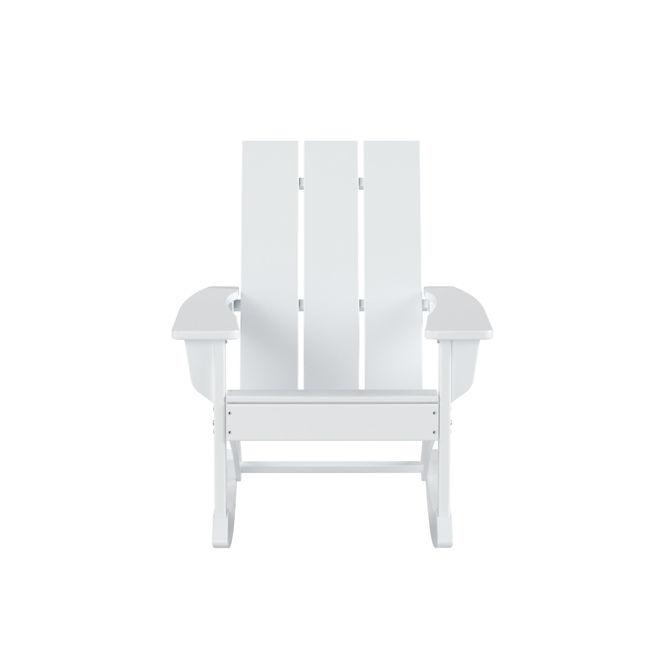 Malibu Modern All-Weather Outdoor Rocking Adirondack Chair