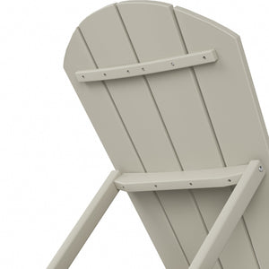 Chatham All-Weather Outdoor Adirondack Reclining Sun Lounger With Wheels