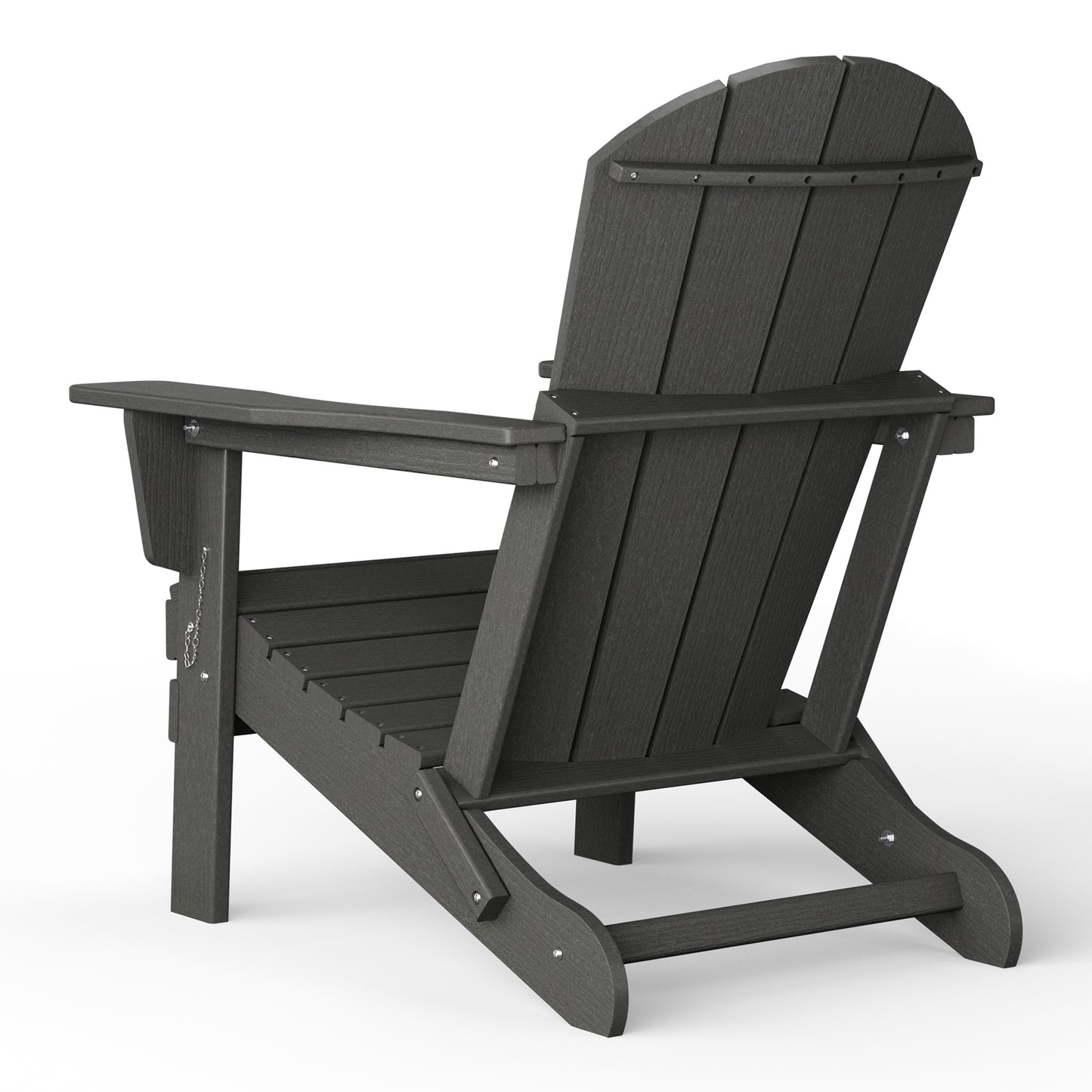 Chatham All-Weather Outdoor Folding Adirondack Chair with Cup Holder