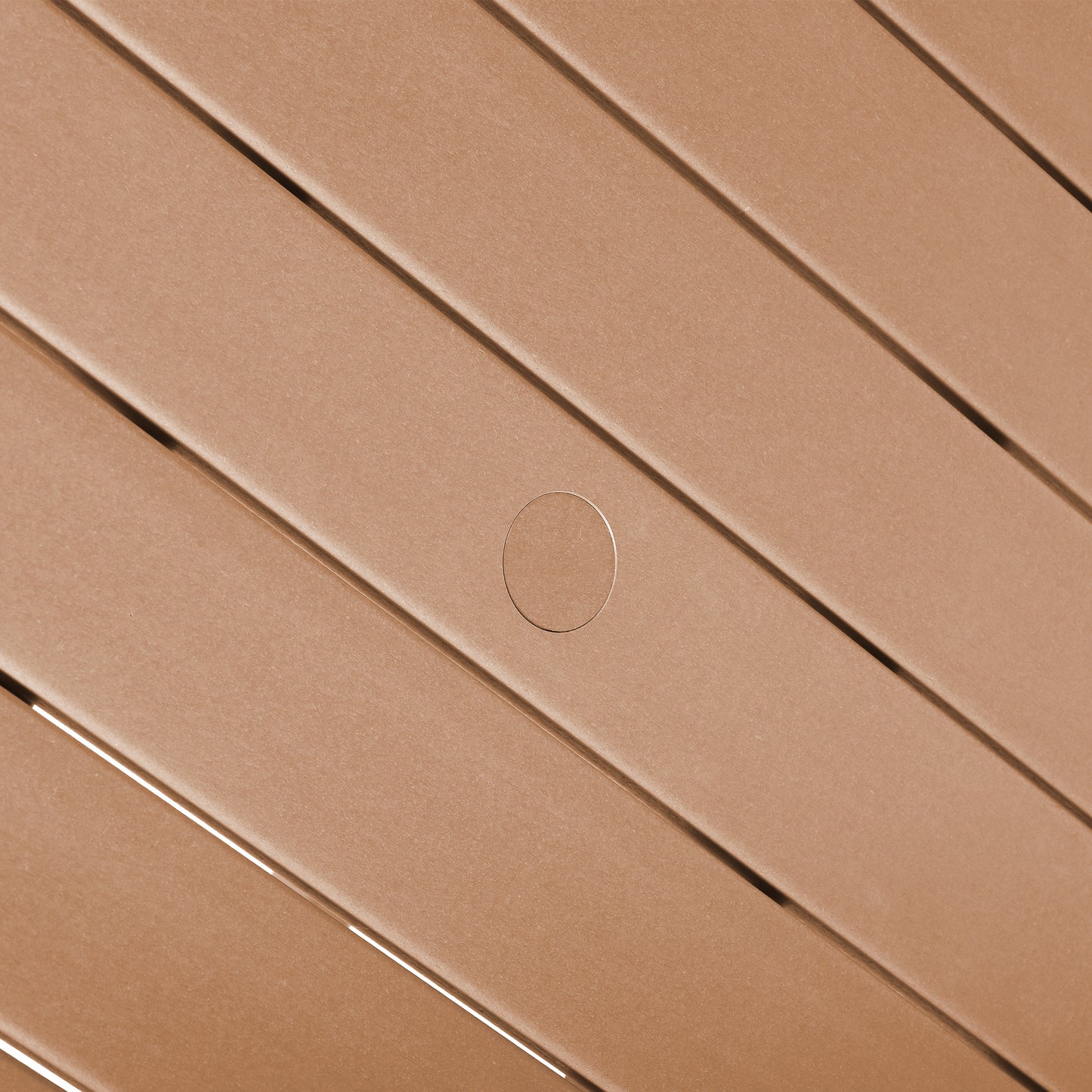 Tiny Terraces Kids' All-Weather Outdoor Round Dining Table (38" Wide)